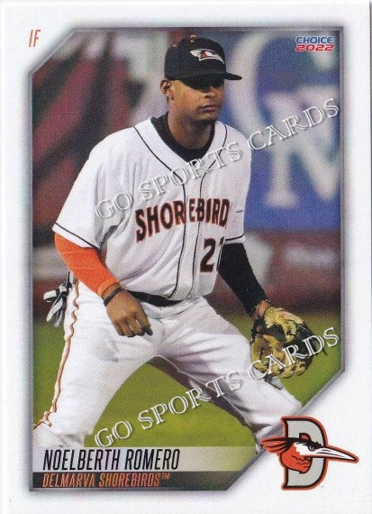 2022 Delmarva Shorebirds Noelberth Romero