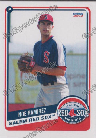 2013 Salem Red Sox Noe Ramirez
