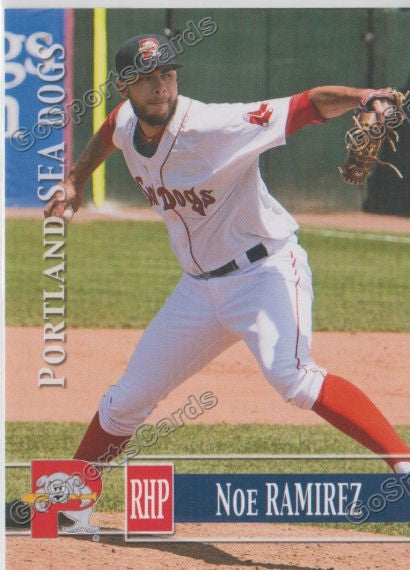 2014 Portland Sea Dogs Noe Ramirez