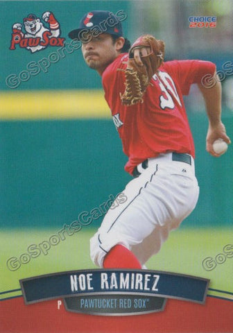 2016 Pawtucket Red Sox Noe Ramirez
