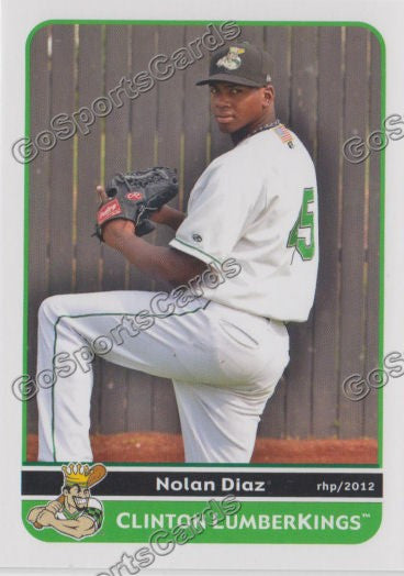 2012 Clinton Lumberkings Update 1 Nolan Diaz