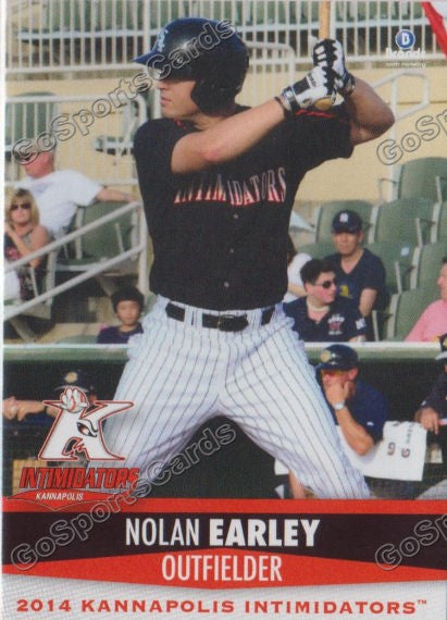 2014 Kannapolis Intimidators Nolan Earley