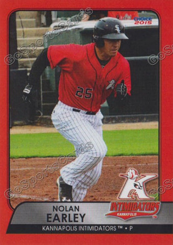 2015 Kannapolis Intimidators Nolan Earley