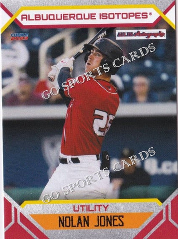 2023 Albuquerque Isotopes Nolan Jones