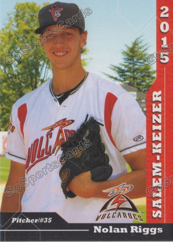 2015 Salem Keizer Volcanoes Nolan Riggs
