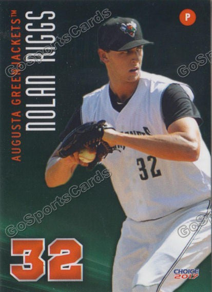 2017 Augusta GreenJackets Nolan Riggs