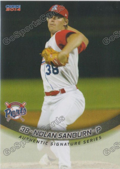 2014 Stockton Ports Nolan Sanburn