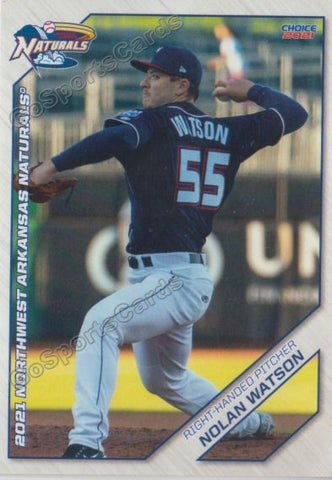 2021 Northwest Arkansas Naturals Nolan Watson