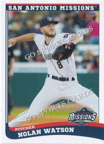 2023 San Antonio Missions Nolan Watson
