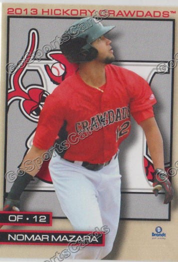 2013 Hickory Crawdads Nomar Mazara