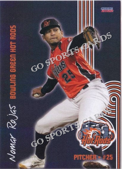 2022 Bowling Green Hot Rods Nomar Rojas