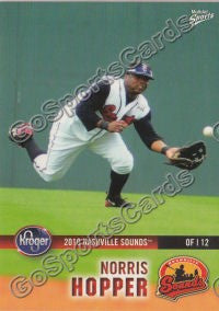 2010 Nashville Sounds Norris Hopper