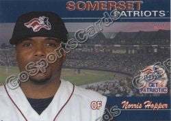 2011 Somerset Patriots Norris Hopper
