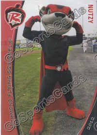 2012 Richmond Flying Squirrels Nutzy Mascot