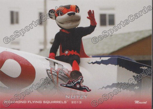 2013 Richmond Flying Squirrels Nutzy
