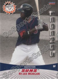 2011 Hagerstown Suns Legends Nyjer Morgan
