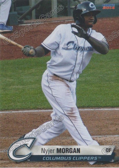 2014 Columbus Clippers Nyjer Morgan