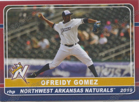 2019 Northwest Arkansas Naturals Ofreidy Gomez