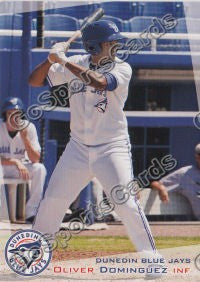2012 Dunedin Blue Jays Oliver Dominguez