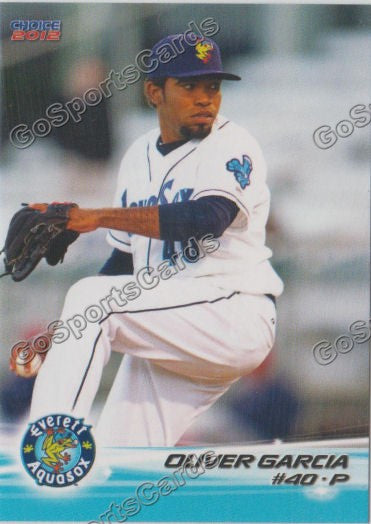 2012 Everett AquaSox Oliver Garcia
