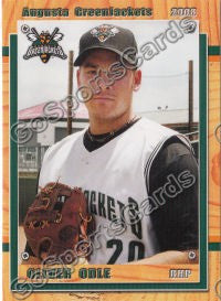 2008 Augusta GreenJackets Oliver Odle