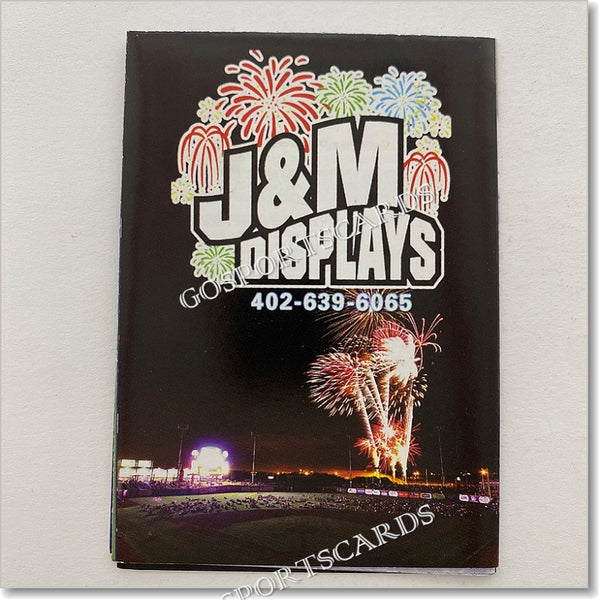 2019 Omaha Storm Chasers Pocket Schedule (Elier Hernandez)