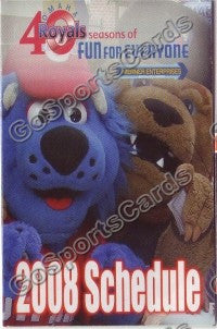 2008 Omaha Royals Pocket Schedule