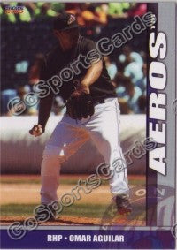 2010 Akron Aeros Omar Aguilar