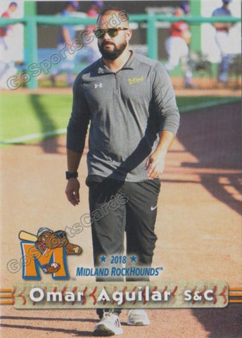 2018 Midland RockHounds Omar Aguilar