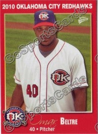 2010 Oklahoma City RedHawks Omar Beltre
