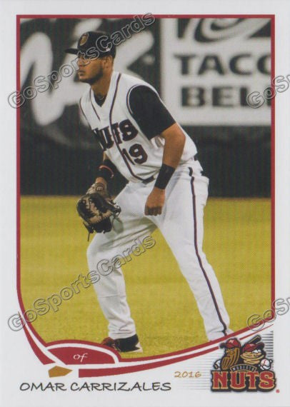 2016 Modesto Nuts Omar Carrizales
