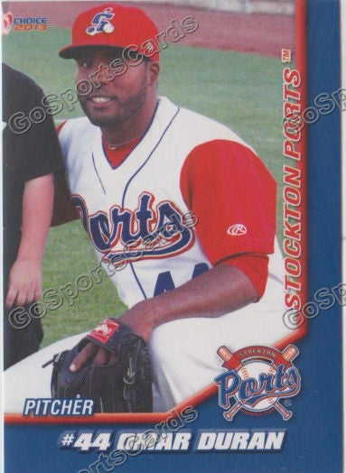 2013 Stockton Ports Omar Duran