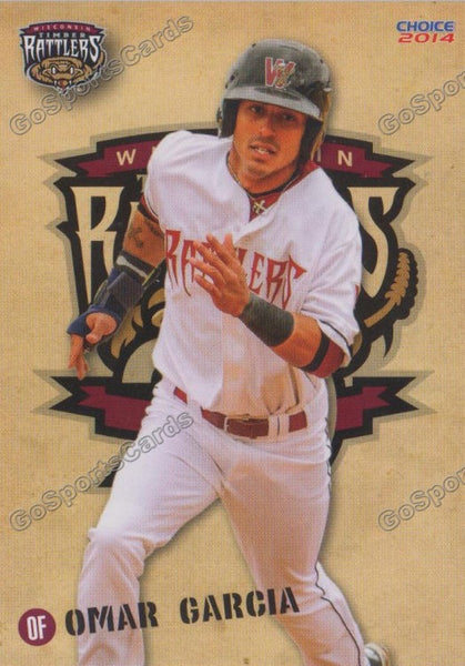 2014 Wisconsin Timber Rattlers Omar Garcia