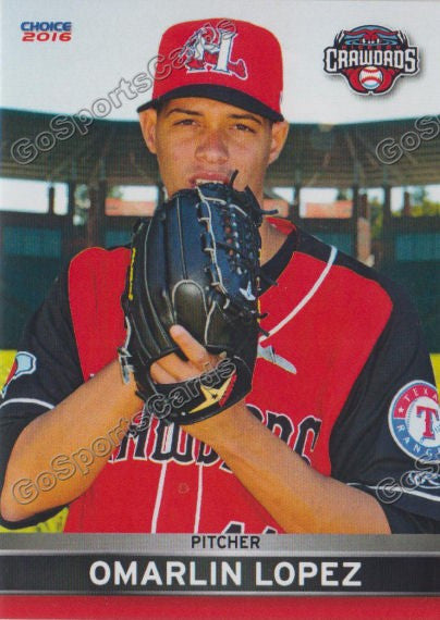 2016 Hickory Crawdads Omarlin Lopez