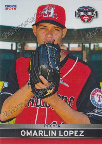 2016 Hickory Crawdads Omarlin Lopez