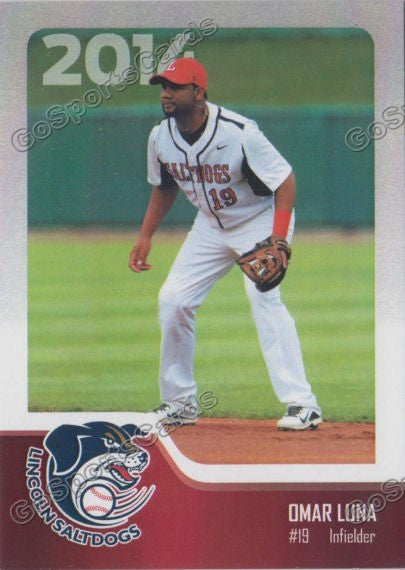2014 Lincoln Saltdogs Omar Luna