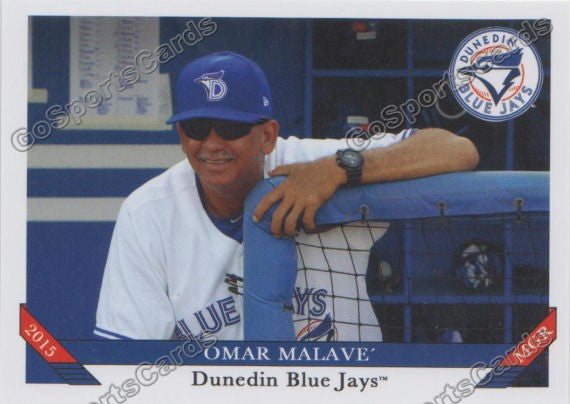 2015 Dunedin Blue Jays Omar Malave