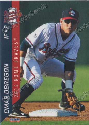 2015 Rome Braves Omar Obregon