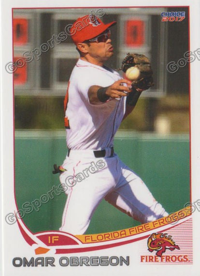 2017 Florida Fire Frogs Omar Obregon