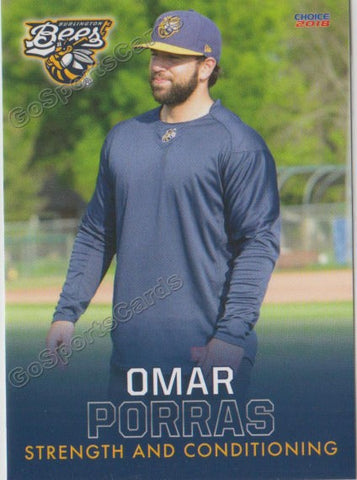 2018 Burlington Bees Omar Porras