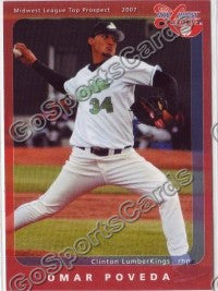 2007 Midwest League Top Prospects Omar Poveda