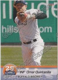 2012 Buffalo Bisons Omar Quintanilla