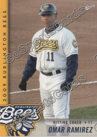 2009 Burlington Bees Omar Ramirez