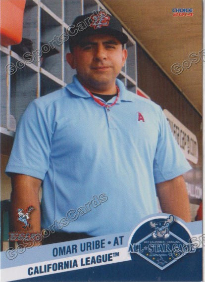 2014 California League All Star Omar Uribe