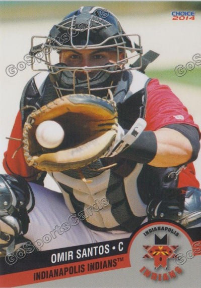 2014 Indianapolis Indians Omir Santos