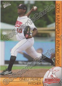 2005 Kannapolis Intimidators Oneli Perez