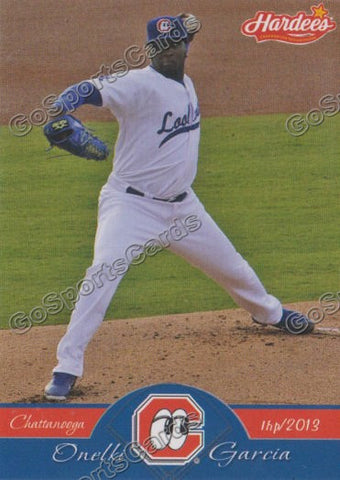 2013 Chattanooga Lookouts Onelki Garcia