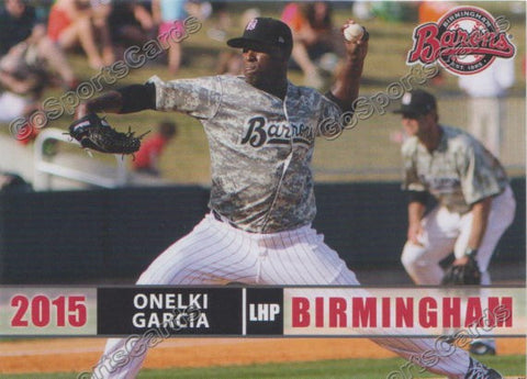 2015 Birmingham Barons Onelki Garcia