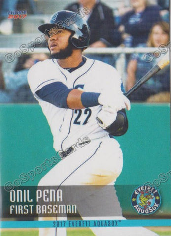2017 Everett AquaSox Onil Pena
