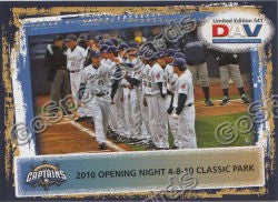 2011 Lake County Captains DAV Opening Night